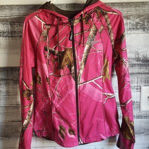 Pink Realtree Camo Hooded Jacket